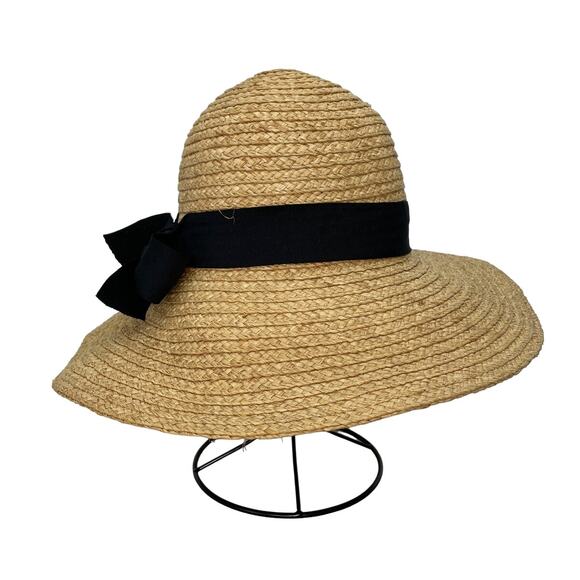 TURNER HATS Straw Sun Hat Wide Brim Vacation Cruise Resort Beach Neutral - Picture 1 of 8